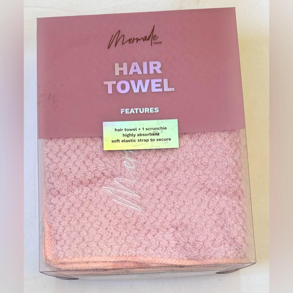 Mermade Hair Hair Towel + Scrunchie - Picture 3 of 4